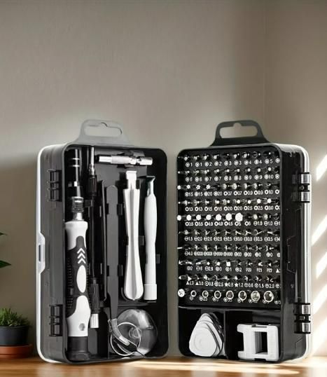 115 in 1 Precision Screwdriver Set – All-in-One Repair Kit