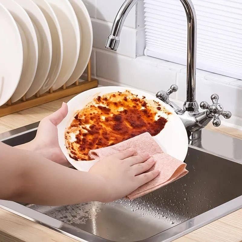 Eco-Friendly Coconut Shell Soft Cloth for Daily Cleaning!