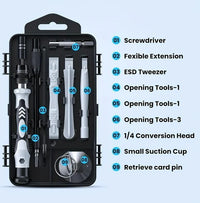 115 in 1 Precision Screwdriver Set – All-in-One Repair Kit