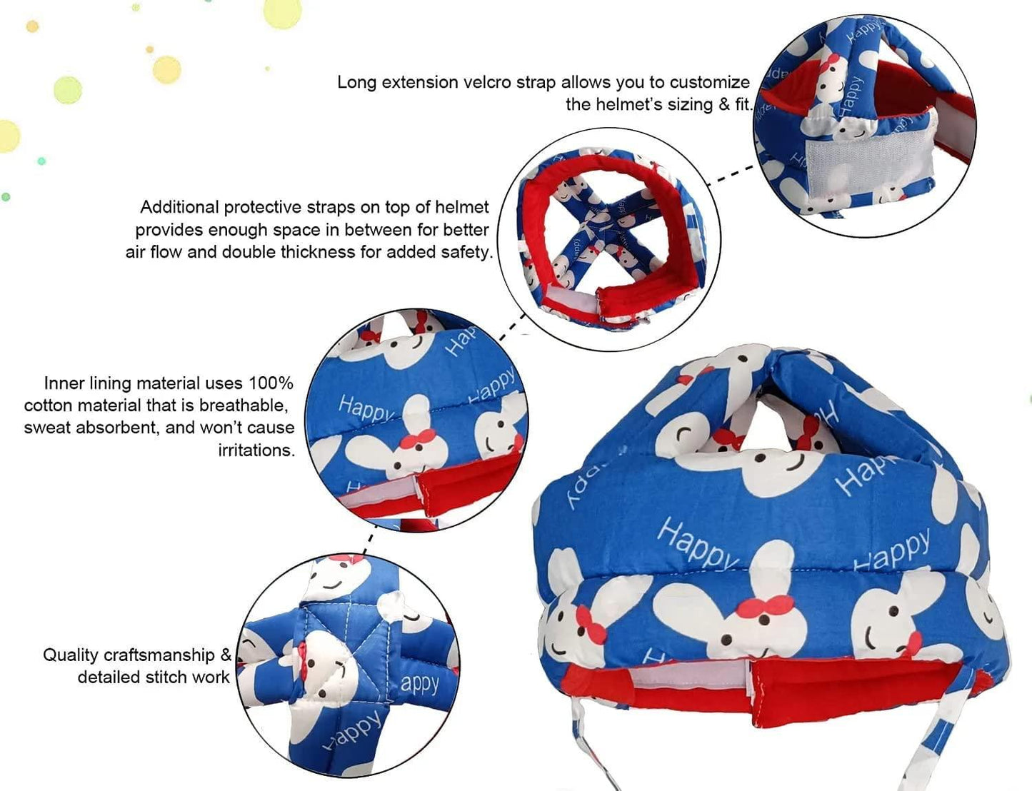 Lightweight Baby Head Protector for Crawling &amp; Walking