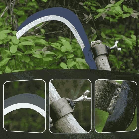 Heavy-Duty Grass Sickle Cutter Head – Slice Through Weeds with Ease!